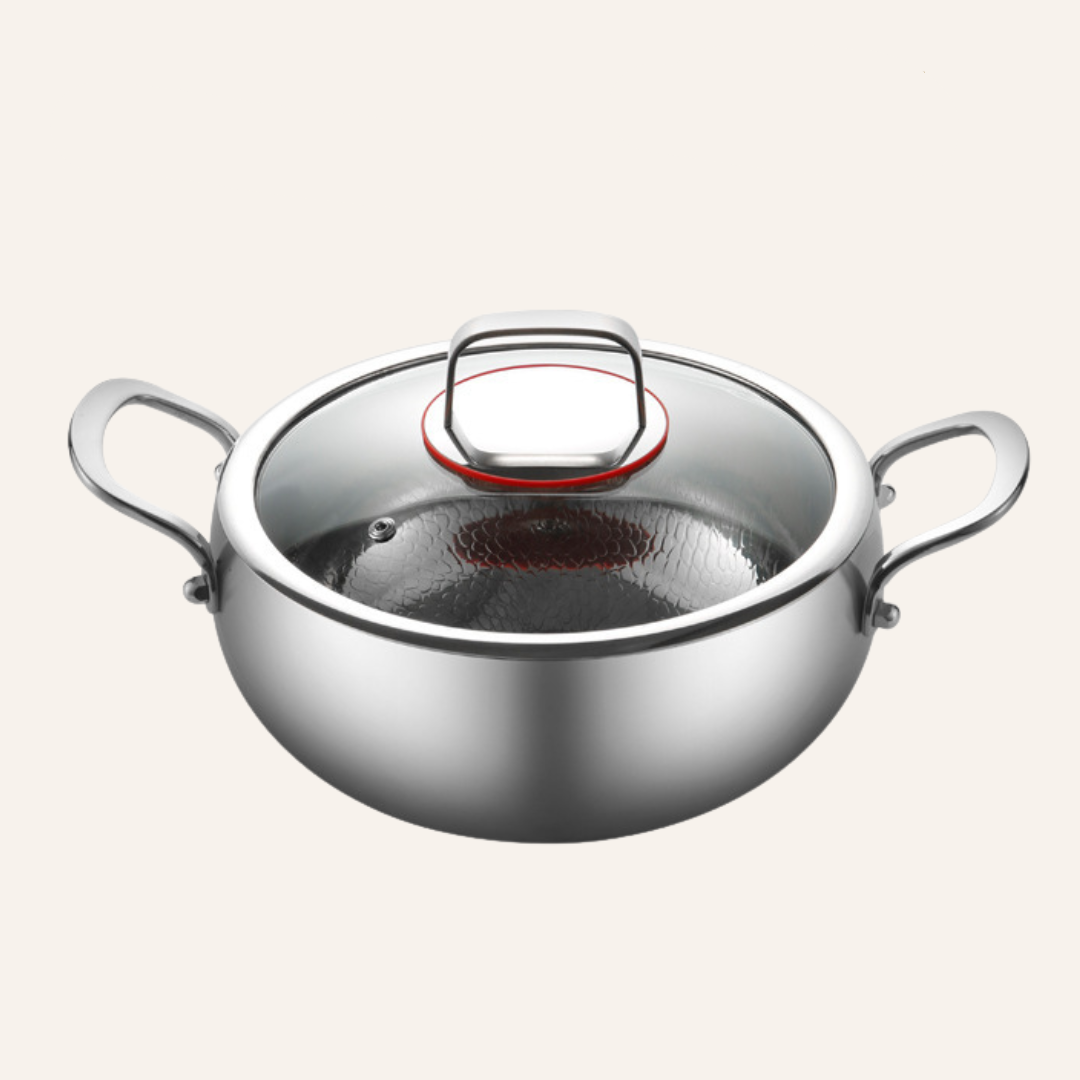Titanium Deep Casserole Pot Pro