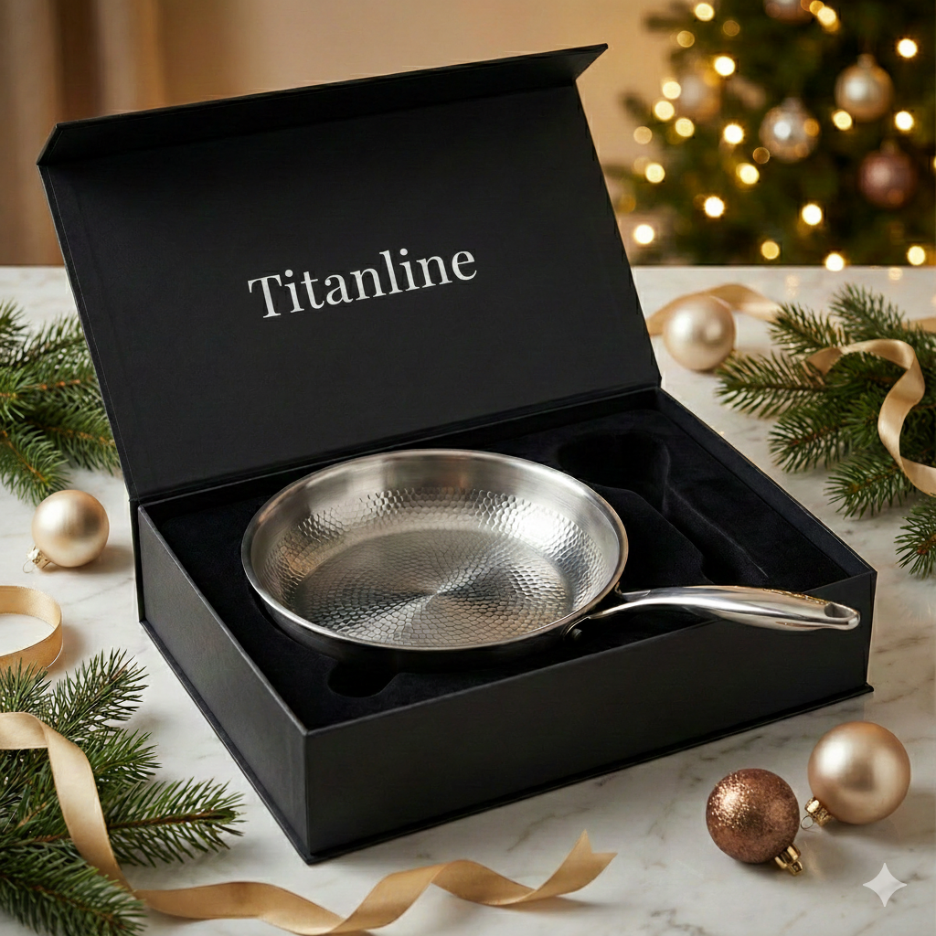 Titanium Hammered Pan